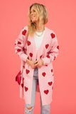 "Heart of Love" Cardigan – A Cozy Reminder of God's Love