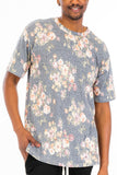 Heathered Floral Tshirt