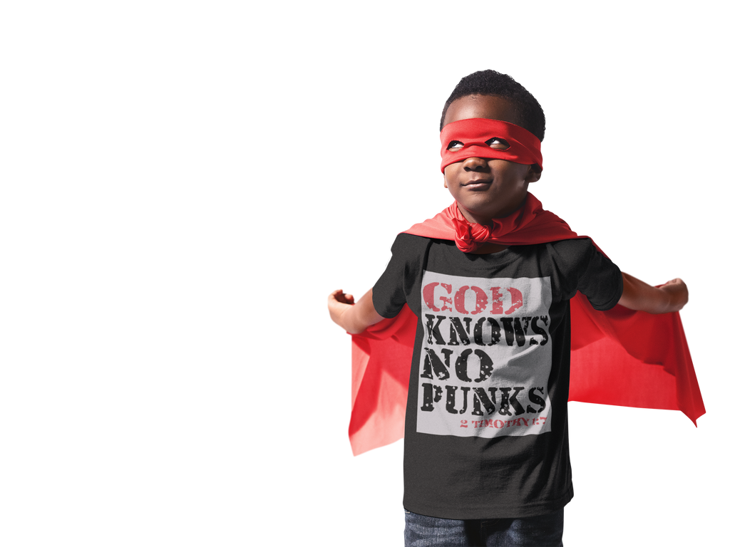GOD KNOWS NO PUNKS - PeculiarPeople StandOut Christian Apparel