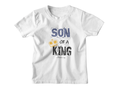 SON OF A KING - PeculiarPeople StandOut Christian Apparel