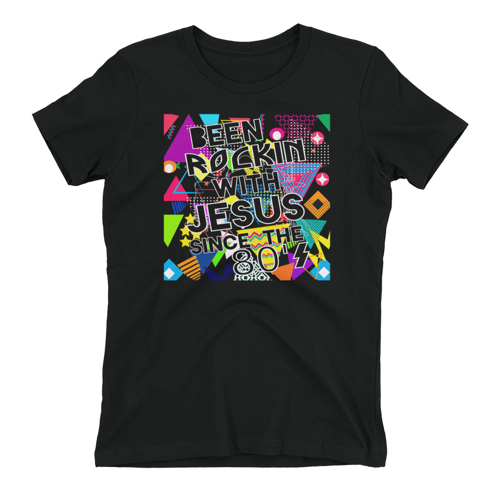 ROCKIN WITH JESUS SINCE THE 80'S - PeculiarPeople StandOut Christian Apparel