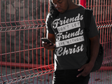 FRIENDS DONT LET FRIENDS (Black and Navy) - PeculiarPeople StandOut Christian Apparel