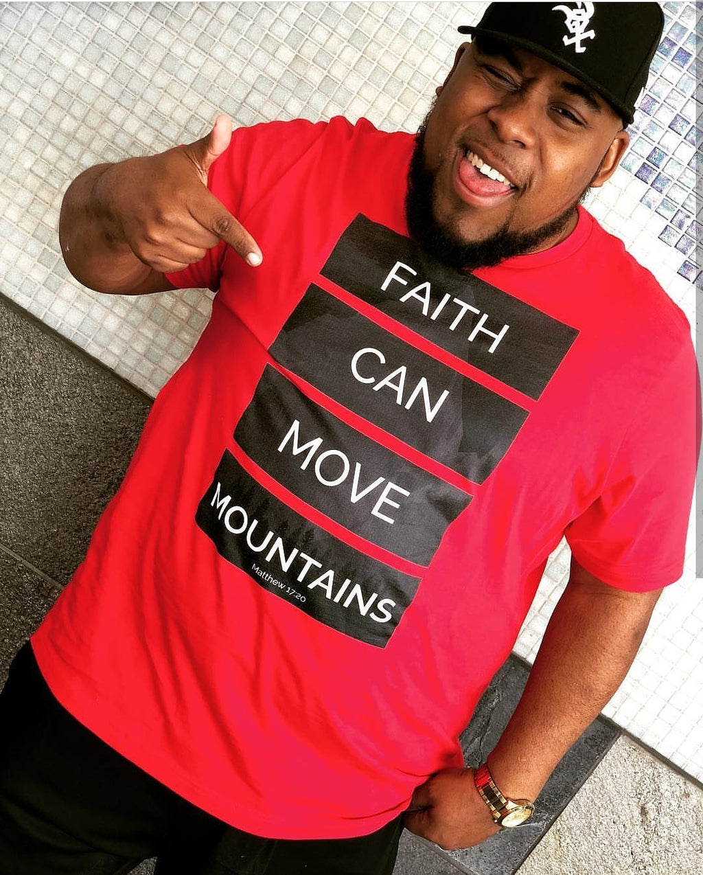 Faith Can Move Mountains - PeculiarPeople StandOut Christian Apparel