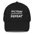Victory Over Defeat Dad hat - PeculiarPeople StandOut Christian Apparel