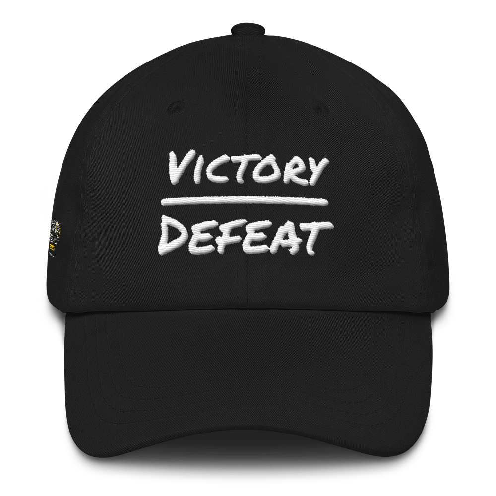 Victory Over Defeat Dad hat - PeculiarPeople StandOut Christian Apparel