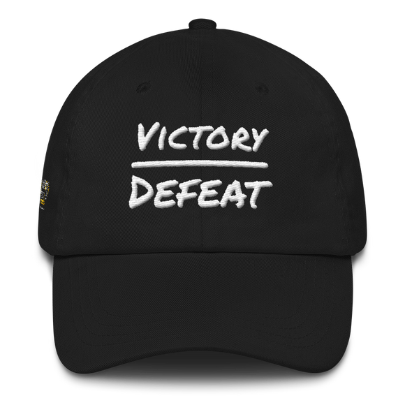 Victory Over Defeat Dad hat - PeculiarPeople StandOut Christian Apparel