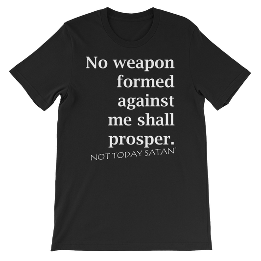 NOT TODAY SATAN - PeculiarPeople StandOut Christian Apparel