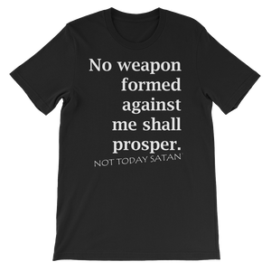 NOT TODAY SATAN - PeculiarPeople StandOut Christian Apparel