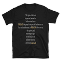 ANOINTED TO PREACH - LUKE 4:18 (Black and Navy) - PeculiarPeople StandOut Christian Apparel
