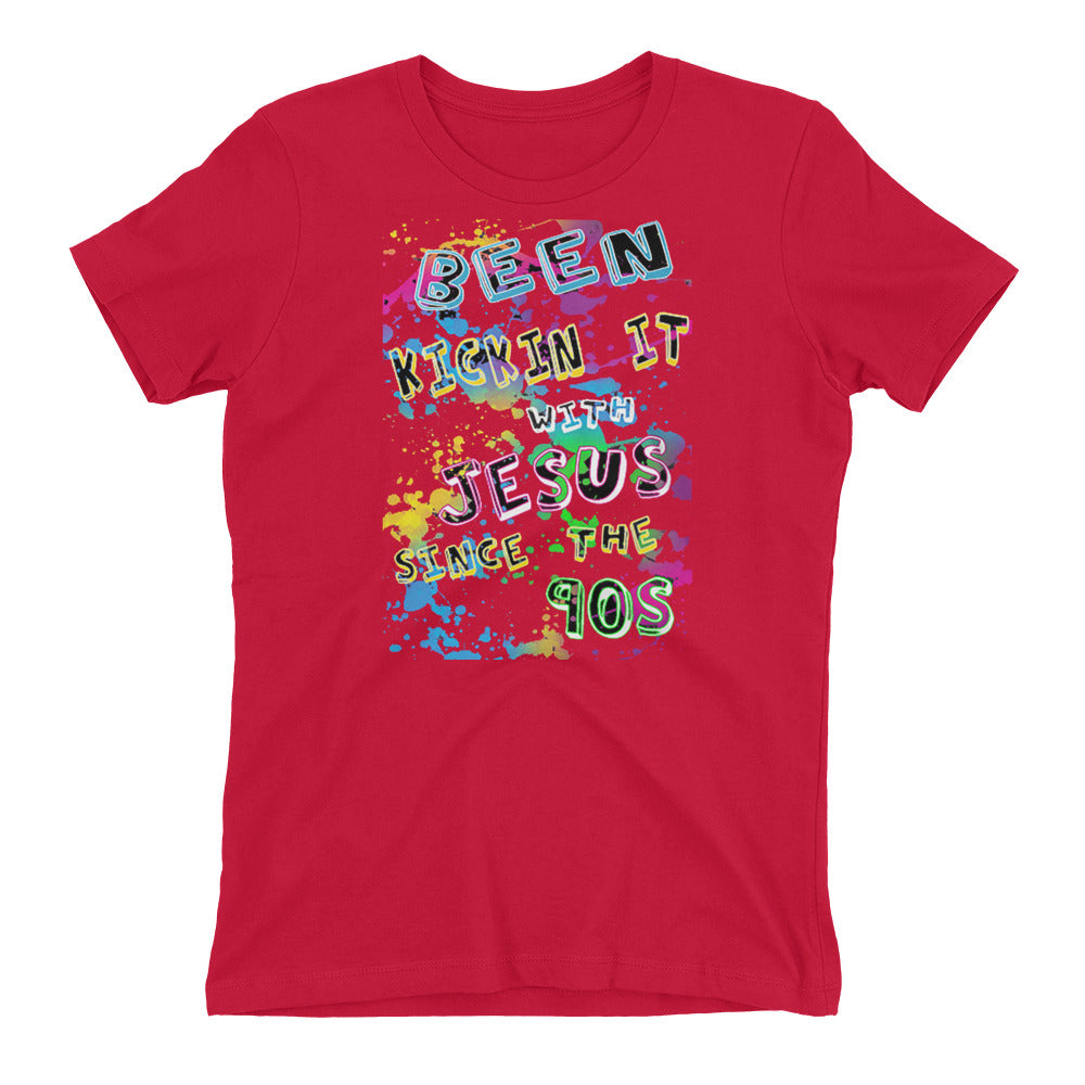 Kickin' It with Jesus since the 90's - PeculiarPeople StandOut Christian Apparel