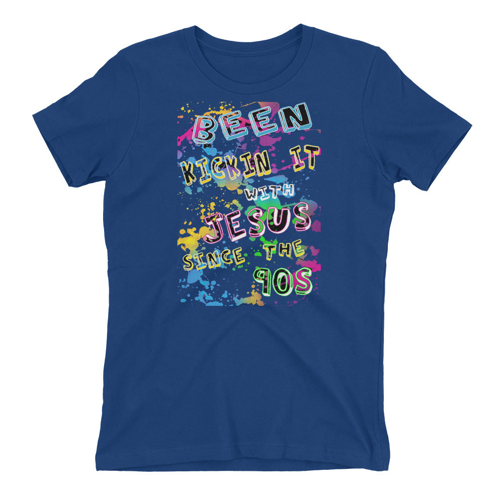 Kickin' It with Jesus since the 90's - PeculiarPeople StandOut Christian Apparel