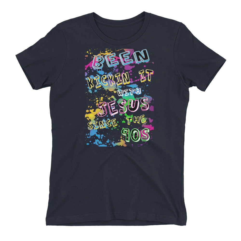 Kickin' It with Jesus since the 90's - PeculiarPeople StandOut Christian Apparel