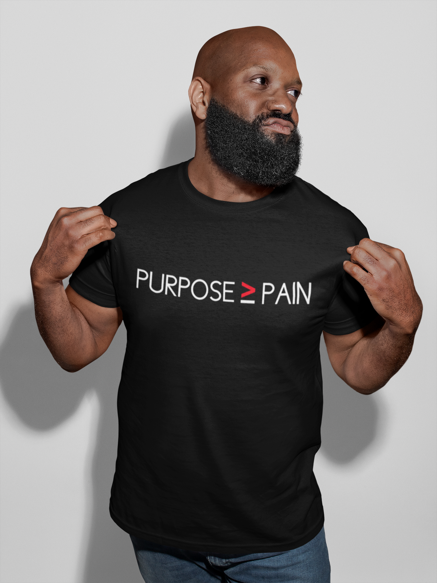 PURPOSE > PAIN -MEN - PeculiarPeople StandOut Christian Apparel