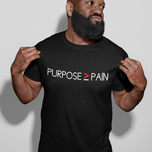 PURPOSE > PAIN -MEN - PeculiarPeople StandOut Christian Apparel