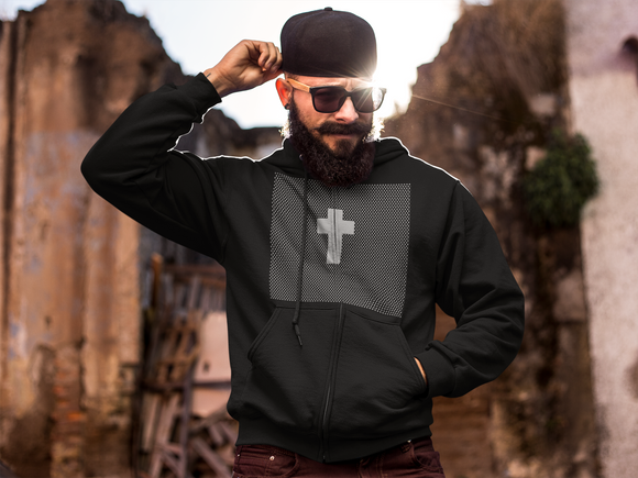 Cross bearer hoodie - PeculiarPeople StandOut Christian Apparel