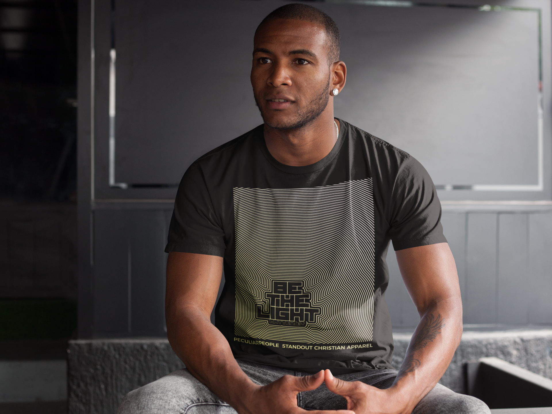 BE THE LIGHT - PeculiarPeople StandOut Christian Apparel