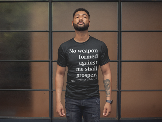 NOT TODAY SATAN - PeculiarPeople StandOut Christian Apparel