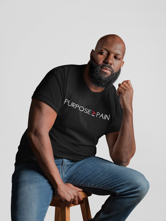 PURPOSE > PAIN -MEN - PeculiarPeople StandOut Christian Apparel